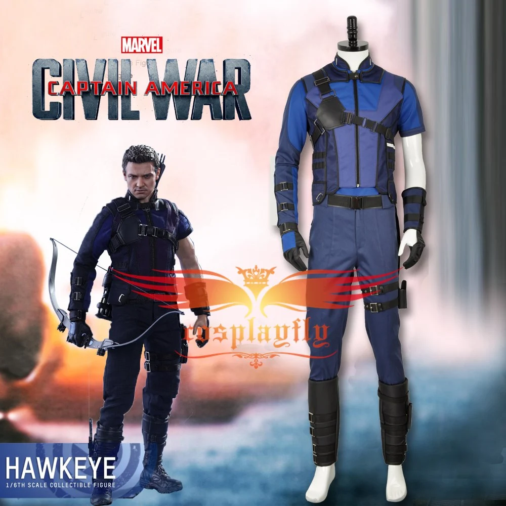 Cosplayfly Civil War Costume Avengers Hawkeye Clint Barton Cosplay Costume Captain America 3 Costumes 1 Cosplayfly Civil War Costume Avengers Hawkeye Clint Barton Cosplay Costume Captain America 3 Costumes