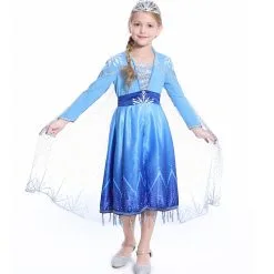 Cosplayfly 2019 New Disney Frozen 2 Princess Aisa Elsa Child Version Blue Cosplay Costume For Halloween Carnival 11 Cosplayfly 2019 New Disney Frozen 2 Princess Aisa Elsa Child Version Blue Cosplay Costume For Halloween Carnival -Pas Cher Cosplay Magasin 2019 New Disney Anime Movie Frozen 2 Princess Aisa Elsa Child Version Blue Cosplay Costume Kids Dress for Christmas Halloween Carnival Party 2 1400x