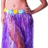 Jupe Hawaïenne Longue Violette Adulte
