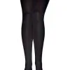 Collants Opaques Noirs Adulte