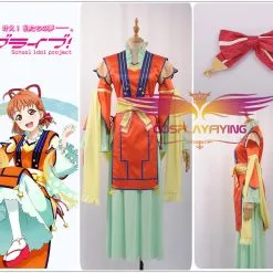 Cosplayfly LoveLive!SunShine!! Aqours Takami Chika Cosplay Costume Adult Outfit Valentine Tanabata Awakening -Pas Cher Cosplay Magasin 4 2 1400x