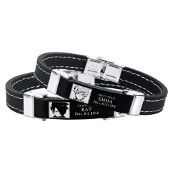 Cosplayfly Anime The Promised Neverland Phil Gilda Don Ray Norman Emma Cosplay Prop Black Faux Leather Armlet Cuff Bracelets Bangle -Pas Cher Cosplay Magasin Anime The Promised Neverland Phil Gilda Don Ray Norman Emma Cosplay Prop Black Faux Leather Armlet 2 1400x