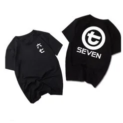 Cosplayfly Anime Scissor Seven/Killer Seven White T-shirt Black Shorts Black Tops Child/Adult Size -Pas Cher Cosplay Magasin AnimeScissorSevenKillerSevenWhiteT shirtBlackShortsBlackTopsChildAdultSize 4 1400x