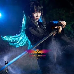 Cosplayfly Anime Demon Slayer :Kimetsu No Yaiba Muichirou Tokitou Black Mixed Green Cosplay Wig Cosplay For Boys Adult Men Halloween Carnival Party 6 Cosplayfly Anime Demon Slayer :Kimetsu No Yaiba Muichirou Tokitou Black Mixed Green Cosplay Wig Cosplay For Boys Adult Men Halloween Carnival Party -Pas Cher Cosplay Magasin Anime Demon Slayer Kimetsu no Yaiba Muichirou Tokitou Black Mixed Green Cosplay Wig Cosplay for Boys Adult Men Halloween Carnival Party 3 1400x