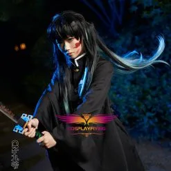 Cosplayfly Anime Demon Slayer :Kimetsu No Yaiba Muichirou Tokitou Black Mixed Green Cosplay Wig Cosplay For Boys Adult Men Halloween Carnival Party 7 Cosplayfly Anime Demon Slayer :Kimetsu No Yaiba Muichirou Tokitou Black Mixed Green Cosplay Wig Cosplay For Boys Adult Men Halloween Carnival Party -Pas Cher Cosplay Magasin Anime Demon Slayer Kimetsu no Yaiba Muichirou Tokitou Black Mixed Green Cosplay Wig Cosplay for Boys Adult Men Halloween Carnival Party 4 1400x