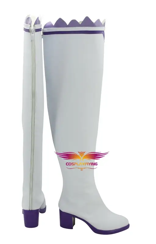 Cosplayfly Anime Re Life In A Different World From Zero Emilia Cosplay Shoes Boots Custom Made For Adult Men And Women Halloween Carnival – Image 3