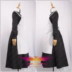 Cosplayfly Anime The Promised Neverland Mother Cosplay Costume Women Dress Gothic Dress Chef Maid Skirt For Party Girls Clothing -Pas Cher Cosplay Magasin Anime The Promised Neverland Mother Cosplay Costume Women Dress Gothic dress Chef Maid Skirt for Party Girls Clothing 4 1400x