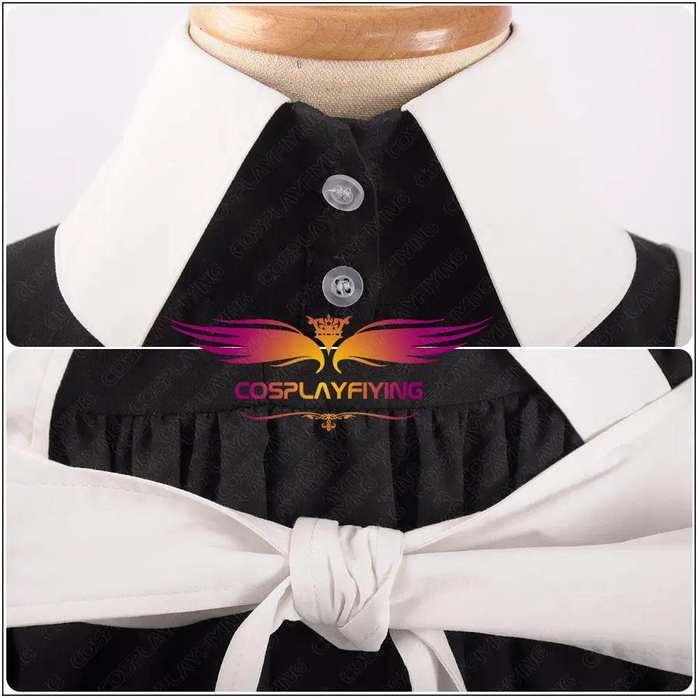 Cosplayfly Anime The Promised Neverland Mother Cosplay Costume Women Dress Gothic Dress Chef Maid Skirt For Party Girls Clothing – Image 6