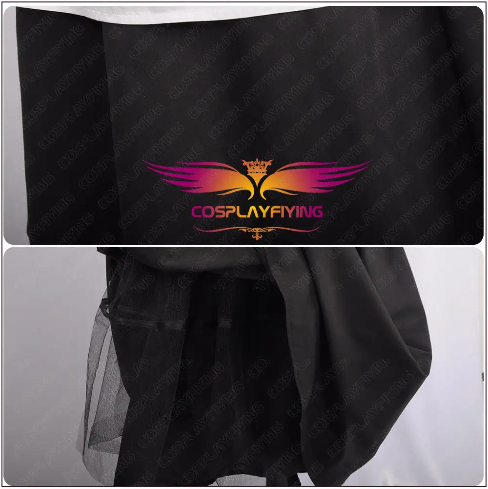 Cosplayfly Anime The Promised Neverland Mother Cosplay Costume Women Dress Gothic Dress Chef Maid Skirt For Party Girls Clothing – Image 7