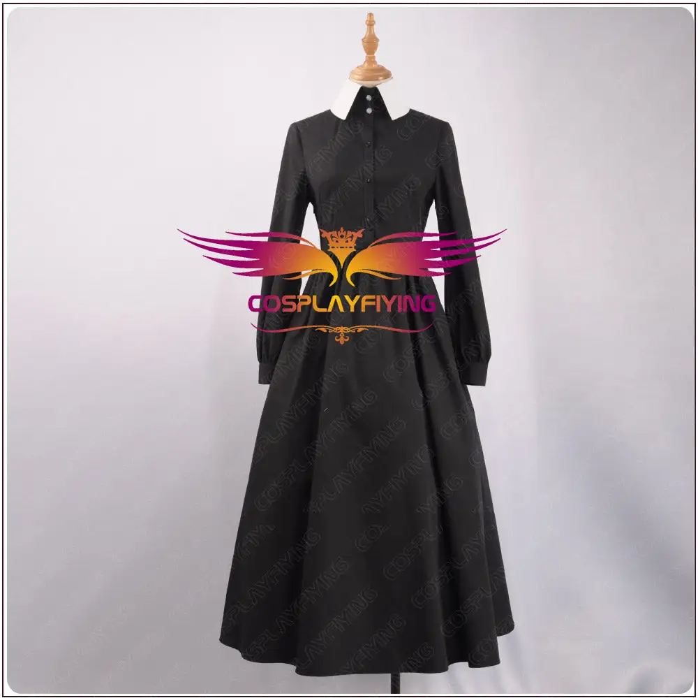 Cosplayfly Anime The Promised Neverland Mother Cosplay Costume Women Dress Gothic Dress Chef Maid Skirt For Party Girls Clothing – Image 8