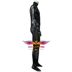 Cosplayfly Marvel Movie Avengers Black Panther T'Challa Battle Jumpsuit Cosplay Costume For Halloween Carnival 11 Cosplayfly Marvel Movie Avengers Black Panther T'Challa Battle Jumpsuit Cosplay Costume For Halloween Carnival -Pas Cher Cosplay Magasin Black Panther T Challa Battle Robe Adult Men Cosplay Costume Full Set for Halloween Carnival 5 1400x