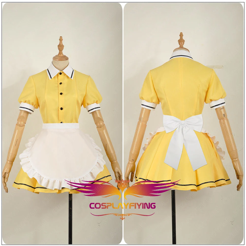 Cosplayfly Blend S Burendo Esu Mafuyu Hoshikawa Women Skirt Lady Apron Maid Servant Cosplay Costume 3 Cosplayfly Blend S Burendo Esu Mafuyu Hoshikawa Women Skirt Lady Apron Maid Servant Cosplay Costume – Image 3