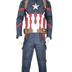 Cosplayfly Captain America 2: Winter Soldier Avengers Steve Rogers Cosplay Costume For Halloween Carnival -Pas Cher Cosplay Magasin Captain America 2 Winter Soldier Steve Rogers Cosplay Costume 10 1400x