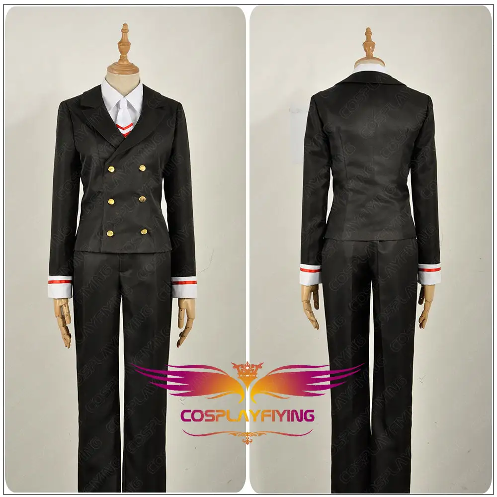 Cosplayfly Card Captor Sakura Li Syaoran Cosplay Costume Custom Made Outfit Clothing For Adult Top Jacket Shirt Pants Mens Uniform – Image 3