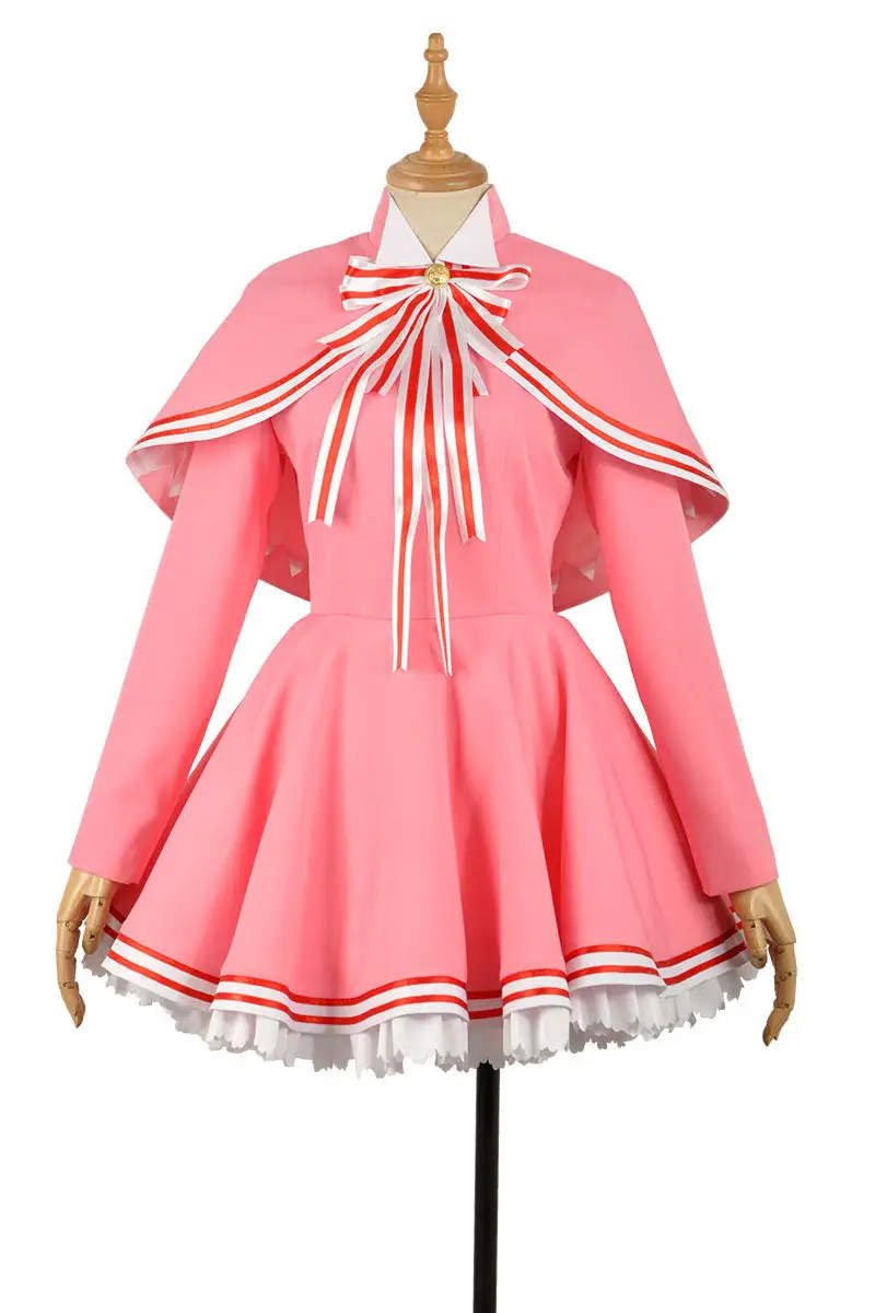 Cosplayfly Cardcaptor Sakura Clear Card Cosplay Costume Sakura Pink Cosplay Sweet Lolita Dress New Cosplay Costume Outfit Adult Clothing 10 Cosplayfly Cardcaptor Sakura Clear Card Cosplay Costume Sakura Pink Cosplay Sweet Lolita Dress New Cosplay Costume Outfit Adult Clothing – Image 10