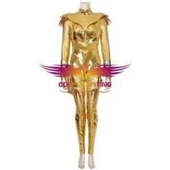 Cosplayfly DC 2020 Movie Wonder Woman 1984 Diana Prince Golden Battle Suit Cosplay Costume Halloween Carnival Version B -Pas Cher Cosplay Magasin DC2020MovieWonderWoman1984DianaPrinceGoldenBattleSuitCosplayCostumeHalloweenCarnivalVersionB 3 1400x