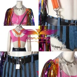 Cosplayfly DC Comics Birds Of Prey Harley Quinn Cosplay Costume Fancy Outfit For Halloween Carnival -Pas Cher Cosplay Magasin DCComicsBirdsofPreyHarleyQuinnCosplayCostumeFancyOutfitforHalloweenCarnival 7 1400x