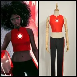Cosplayfly DC Comics The Invincible Iron Man Riri Williams Red Cosplay Costume Custom Made Top Coat Only With Pants 7 Cosplayfly DC Comics The Invincible Iron Man Riri Williams Red Cosplay Costume Custom Made Top Coat Only With Pants -Pas Cher Cosplay Magasin DC Comics The Invincible Iron Man Riri Williams Red Cosplay Costume Custom Made Top Coat Only with Pants 2 1400x