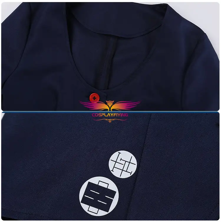 Cosplayfly Danganronpa Dangan Ronpa Enoshima Junko 8bit Tie Uniform Sailor Suit Cosplay Costume Halloween Carnival 6 Cosplayfly Danganronpa Dangan Ronpa Enoshima Junko 8bit Tie Uniform Sailor Suit Cosplay Costume Halloween Carnival – Image 6