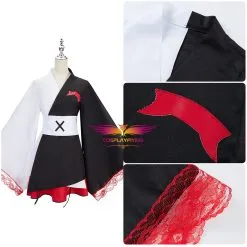 Cosplayfly Danganronpa V3 Dangan Ronpa Monokuma Black White Dress Cosplay Costume Halloween Carnival -Pas Cher Cosplay Magasin DanganronpaV3DanganRonpaMonokumaBlackWhiteDressCosplayCostumeHalloweenCarnival 3 1400x