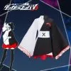 Cosplayfly Danganronpa V3 Dangan Ronpa Monokuma Black White Dress Cosplay Costume Halloween Carnival