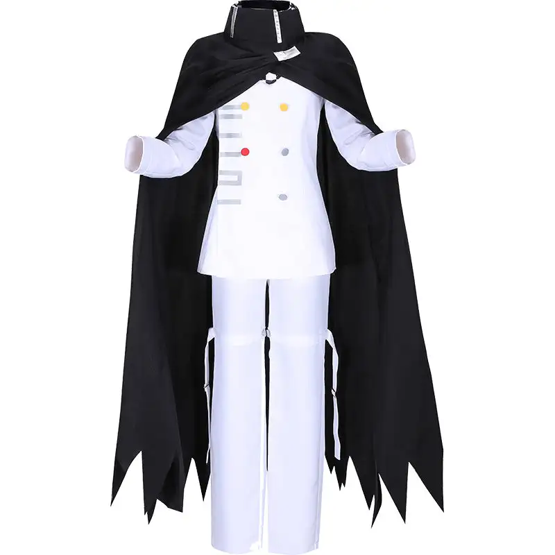 Cosplayfly Danganronpa V3: Killing Harmony Ouma Kokichi Cosplay Costume White Uniform With Cloak 10 Cosplayfly Danganronpa V3: Killing Harmony Ouma Kokichi Cosplay Costume White Uniform With Cloak – Image 10