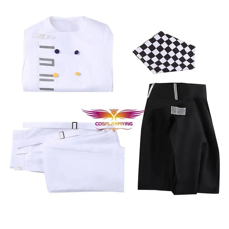 Cosplayfly Danganronpa V3: Killing Harmony Ouma Kokichi Cosplay Costume White Uniform With Cloak 9 Cosplayfly Danganronpa V3: Killing Harmony Ouma Kokichi Cosplay Costume White Uniform With Cloak – Image 9