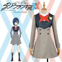 Cosplayfly Darling In The FranXX CODE Killer ICHIGO CODE:015 Uniform Outfit Cosplay Costume