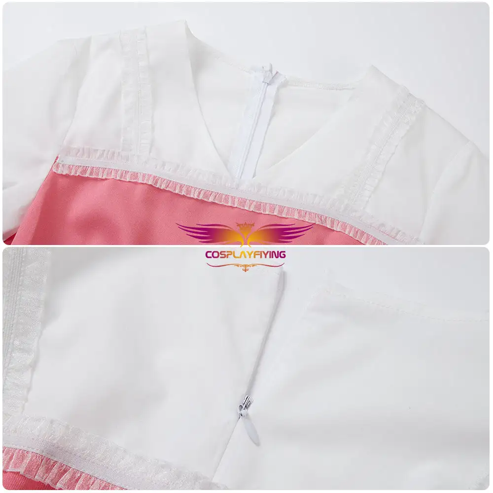 Cosplayfly Demon Slayer: Kimetsu No Yaiba Kamado Nezuko Pink Dress For Halloween Carnival 4 Cosplayfly Demon Slayer: Kimetsu No Yaiba Kamado Nezuko Pink Dress For Halloween Carnival – Image 4