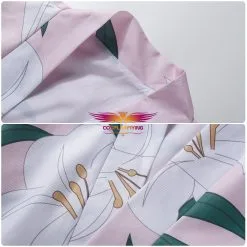 Cosplayfly Demon Slayer: Kimetsu No Yaiba Kamado Nezuko Summer Pink Flower Printed Kimono Cosplay Costume Halloween Carnival -Pas Cher Cosplay Magasin DemonSlayerKimetsunoYaibaKamadoNezukoSummerPinkFlowerPrintedKimonoCosplayCostumeHalloweenCarnival 4 1400x