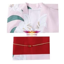 Cosplayfly Demon Slayer: Kimetsu No Yaiba Kamado Nezuko Summer Pink Flower Printed Kimono Cosplay Costume Halloween Carnival -Pas Cher Cosplay Magasin DemonSlayerKimetsunoYaibaKamadoNezukoSummerPinkFlowerPrintedKimonoCosplayCostumeHalloweenCarnival 7 1400x