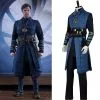 Cosplayfly Doctor Strange Steve Superhero Battle Cosplay Costume Avengers Men Costume Without Cloak