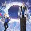 Cosplayfly FATE/Apocrypha Fate Grand Order Henry Jekyll Cosplay Costume Custom Men Plaid Suit Pants Uniform Long Sleeve Clothing Vest Tie