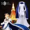Cosplayfly FGO Fate/Grand Order Under The Same Sky Altria Pendragon Saber Cosplay Costume Halloween Carnival