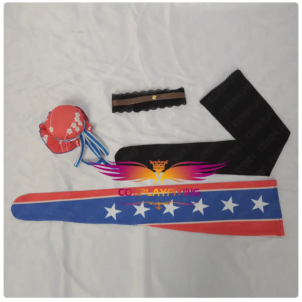 Cosplayfly FGO Miyamoto Musashi Swimsuit Cosplay Costume For Halloween Women Girls Sexy Swimwear Custom Made – Image 9