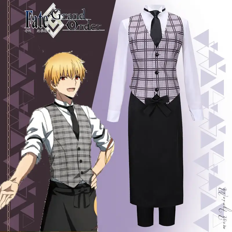 Cosplayfly Fate Grand Order X Sweets Paradise Gilgamesh Cosplay Costume Halloween Carnival 1 Cosplayfly Fate Grand Order X Sweets Paradise Gilgamesh Cosplay Costume Halloween Carnival