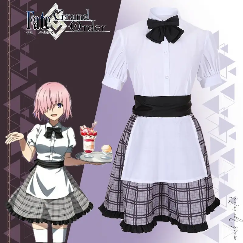 Cosplayfly Fate Grand Order X Sweets Paradise Mash Kyrielight Cosplay Costume Halloween Carnival 1 Cosplayfly Fate Grand Order X Sweets Paradise Mash Kyrielight Cosplay Costume Halloween Carnival