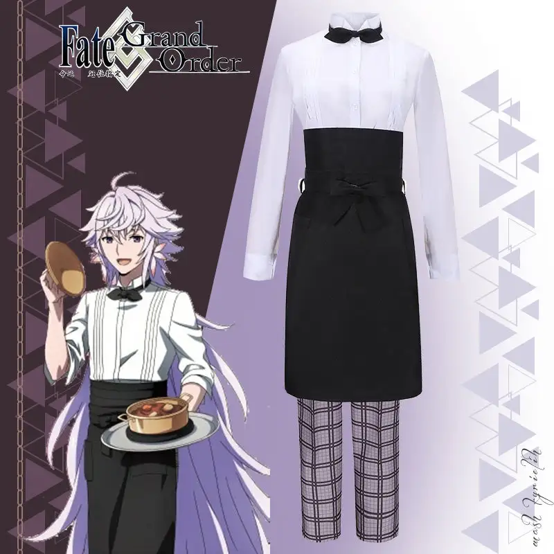 Cosplayfly Fate Grand Order X Sweets Paradise Merlin Cosplay Costume Halloween Carnival 1 Cosplayfly Fate Grand Order X Sweets Paradise Merlin Cosplay Costume Halloween Carnival