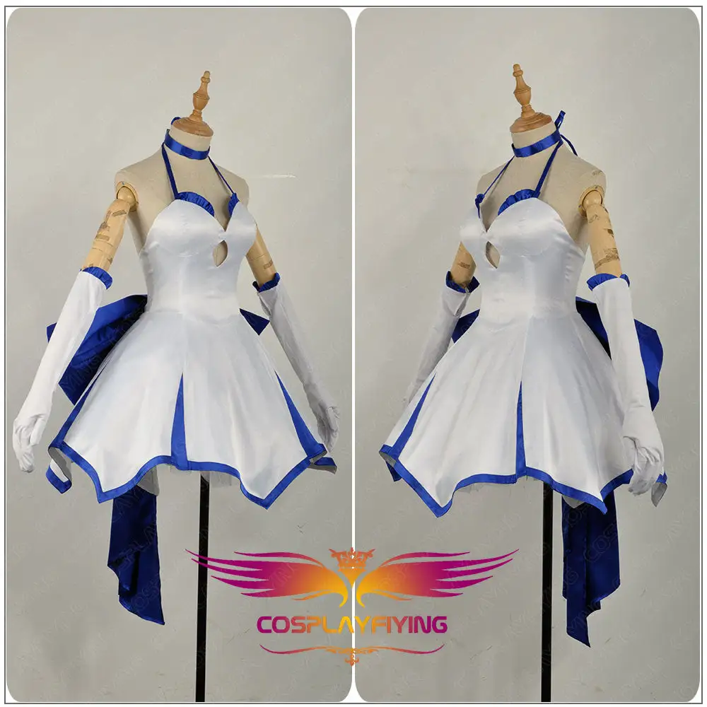 Cosplayfly Fate/Zero Fate/Stay Night Nero Saber Lily Blue Lily Type-moon 10th Anniversary Cosplay Costume 4 Cosplayfly Fate/Zero Fate/Stay Night Nero Saber Lily Blue Lily Type-moon 10th Anniversary Cosplay Costume – Image 4