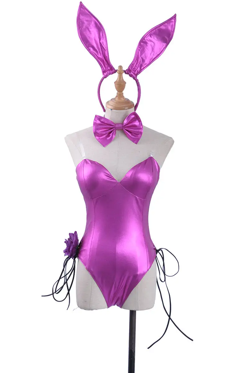 Cosplayfly Fate Grand Order Scathach Purple Rabbit Girl Sexy Swimsuit Bikini – Image 8