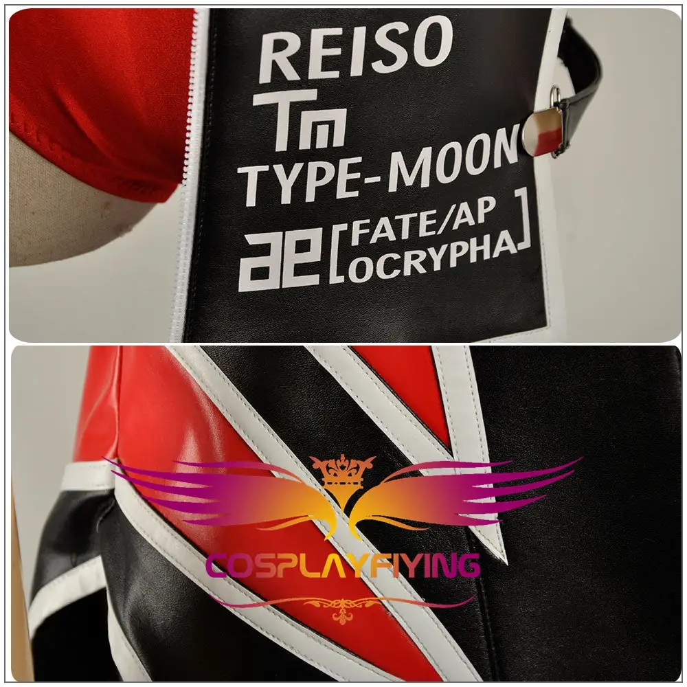 Cosplayfly Fate/apocrypha FA Racing Wear Joan Of Arc Mordred Sexy Suit Girls Uniform Cosplay Costume – Image 6