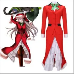 Cosplayfly Game Fate Grand Order FGO Nightingale Christmas Cosplay Costume Halloween Carnival Party