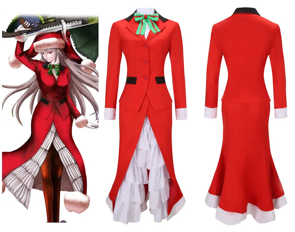 Cosplayfly Game Fate Grand Order FGO Nightingale Christmas Cosplay Costume Halloween Carnival Party 2 Cosplayfly Game Fate Grand Order FGO Nightingale Christmas Cosplay Costume Halloween Carnival Party – Image 2