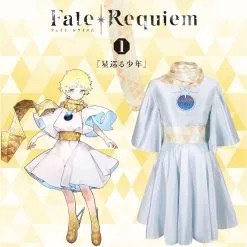 Cosplayfly Game Fate Grand Order FGO Voyager Le Petit Prince First Stage Cosplay Costume Halloween Carnival Party