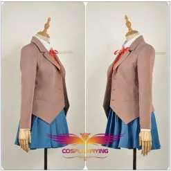 Cosplayfly Doki Doki Literature Club! Monika Female School Uniform Cosplay Costume For Carnival Halloween 10 Cosplayfly Doki Doki Literature Club! Monika Female School Uniform Cosplay Costume For Carnival Halloween -Pas Cher Cosplay Magasin Game Doki Doki Literature Club Monika Female School Uniform Cosplay Costume Custom Made for Girls Adult Women Outfit Carnival Halloween 4 1400x