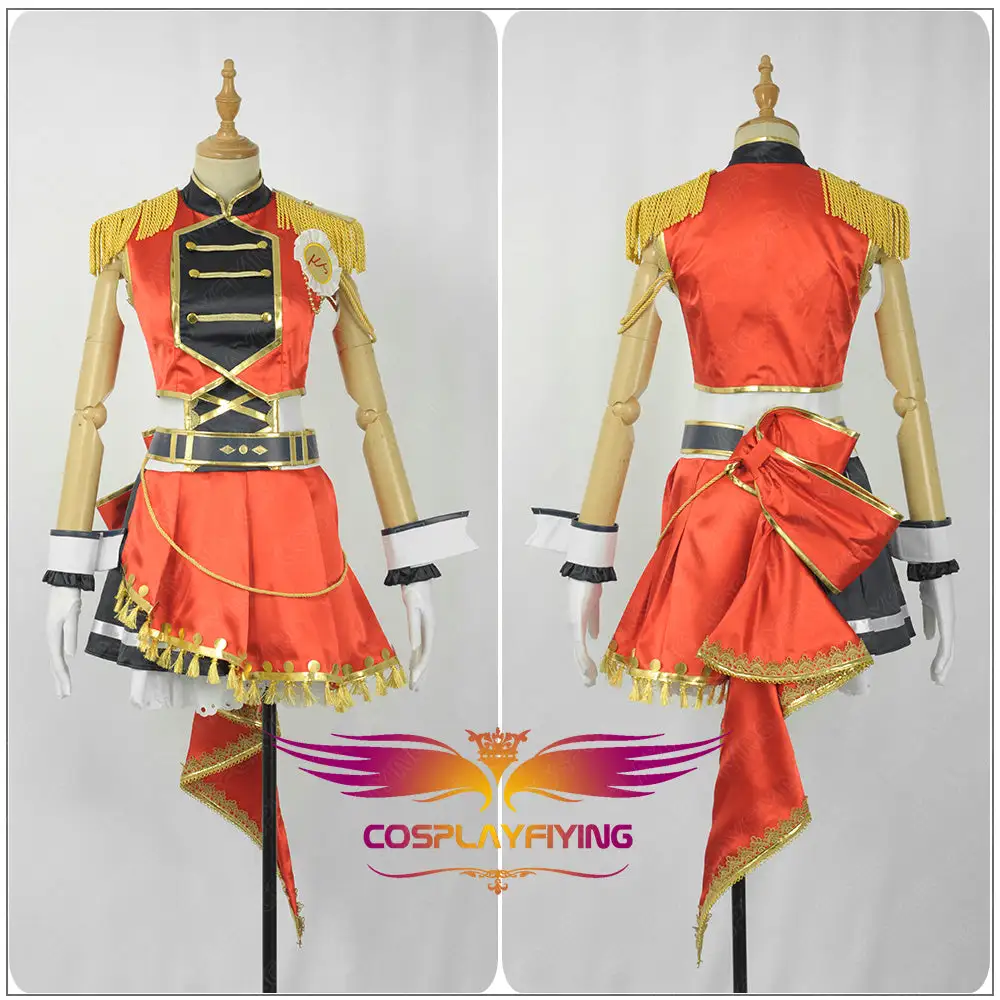 Cosplayfly Game LoveLive!Sunshine!! 6th Anniversary Nishikino Maki Cosplay Costume Girls Women Dress Custom Made Halloween Carnival – Image 3