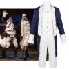 Cosplayfly Kids Version Hamilton Musical Alexander Hamilton Stage Uniform Concert Cosplay Costume Carnival Halloween