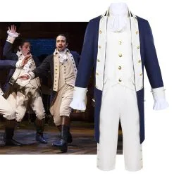 Cosplayfly Kids Version Hamilton Musical Alexander Hamilton Stage Uniform Concert Cosplay Costume Carnival Halloween