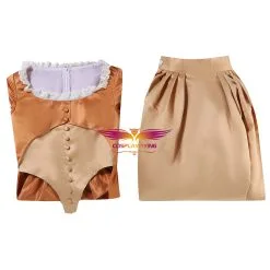 Cosplayfly Kids Version Hamilton Musical Angelica Brown Stage Dress Version B Cosplay Costume Carnival Halloween -Pas Cher Cosplay Magasin KidsVersionHamiltonMusicalAngelicaBrownStageDressVersionBCosplayCostumeCarnivalHalloween 7 1400x