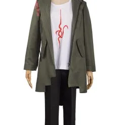 Cosplayfly Komaeda Nagito Jacket Super Danganronpa 2 Army Green Jacket Cosplay Costume Full Set -Pas Cher Cosplay Magasin Komaeda Nagito Jacket Super Danganronpa 2 Army Green Jacket cosplay costume 7 1400x